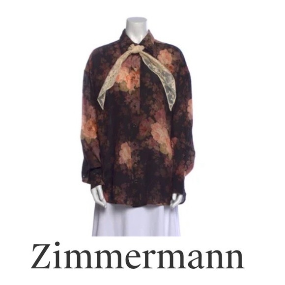Zimmermann Tops - NWT Zimmermann silk blouse